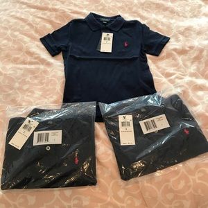 Bundle of 3 NWT Boys’ Polo Shirts